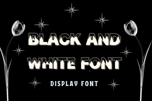 Black and White Font: A Bold Typeface for Digital Impact
