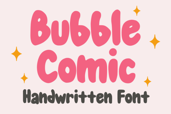 Bubble Comic Font: A Display Typeface for Editorial Charm