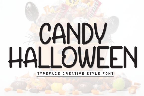 Candy Halloween Font: A Web Designer’s Layout Test