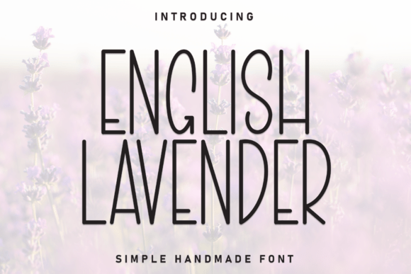 English Lavender Font for Friendly Web Design