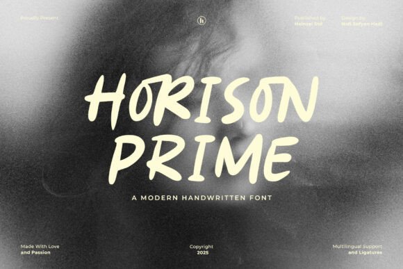 Horison Prime Font: Handcrafted Style for Makers