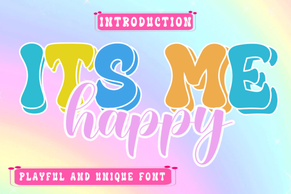 Its Me Happy Font Review for Web Design