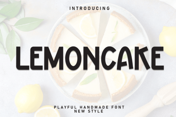 Lemoncake Font: A Friendly Display Typeface for Editorial Design