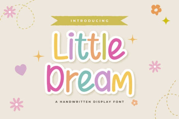 Littledream Font: Playful Branding for Small Business