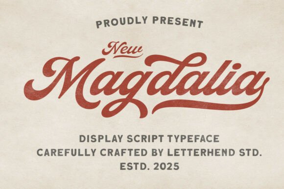 Magdalia: A Vintage Script Font That Brings Personality to Branding