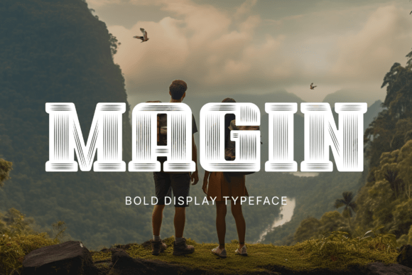 Magin Font: Adding Texture to Digital Layouts