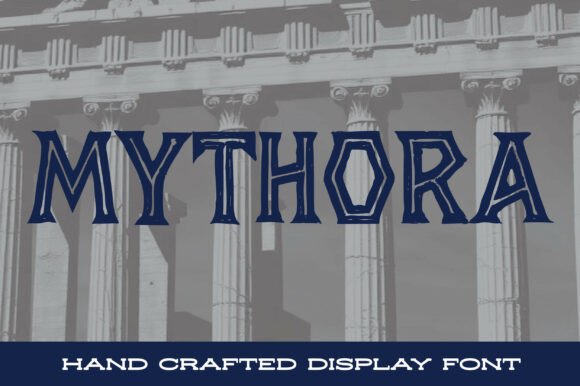 Mythora Font: A Designer’s Take on Greek-Inspired Type