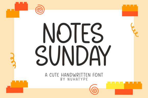 Notes Sunday Font Review: Handwritten Charm for Campaigns