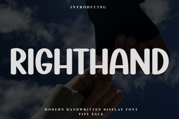 Righthand Font: Friendly Branding for Small Business