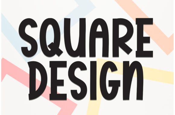 Square Design Font: Clean Branding for Small Business