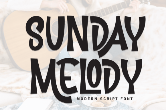 Sunday Melody Font: Neat Display Type for Crafters
