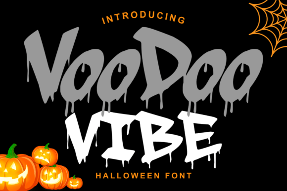 Voodoo Vibe Font: Editorial Design for Seasonal Layouts